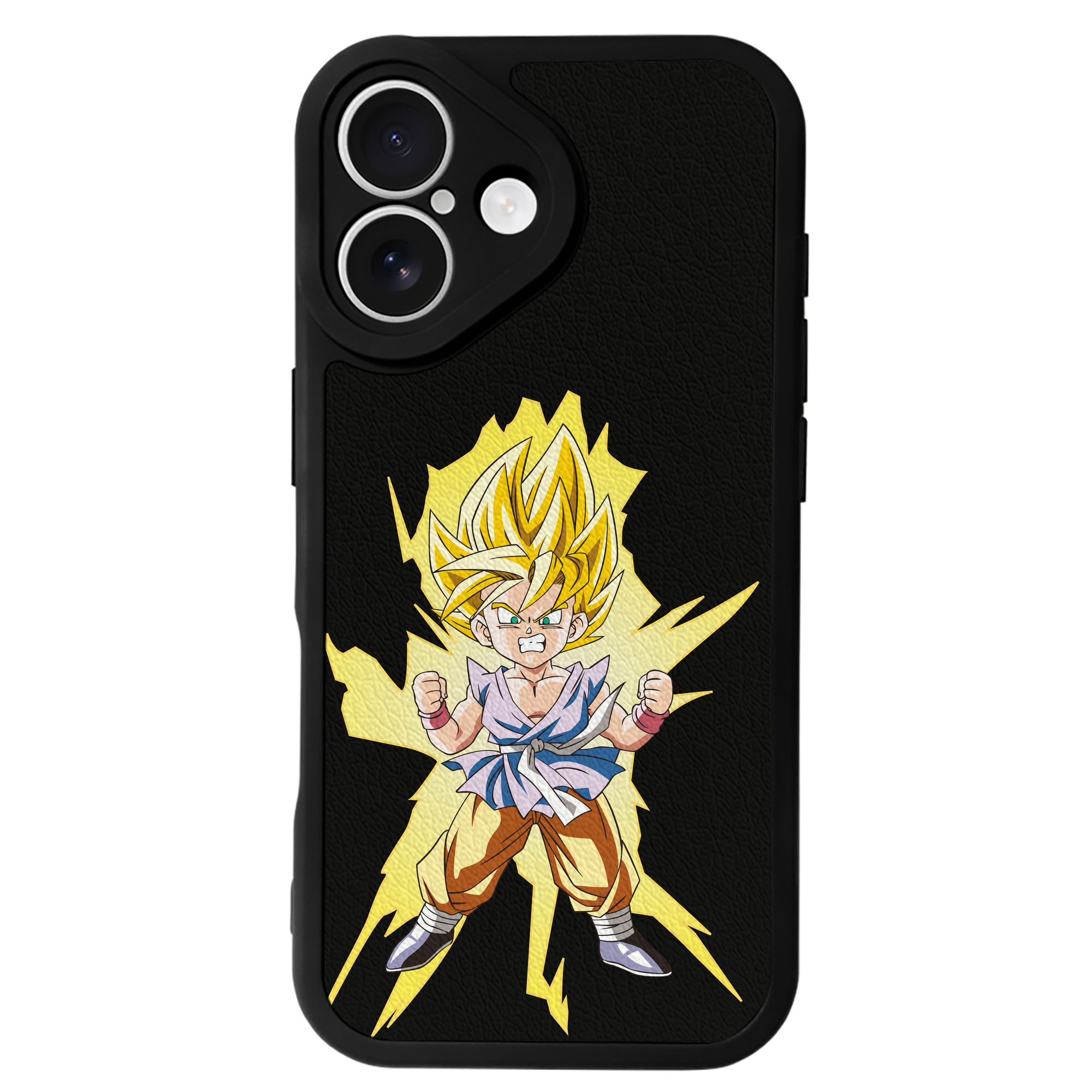 （画像用） ドラゴンボール ベジット DRAGON BALL Vegetto 【iPhone 16シリーズ対応】シリコンスマホケース（レザー調） 材質：シリコン